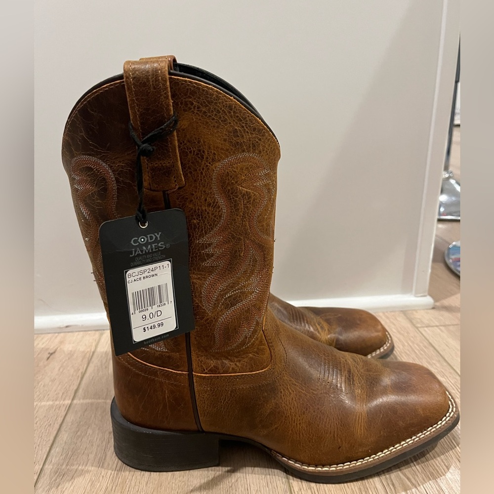 Cody James Men's Brown Cowboy Boots
